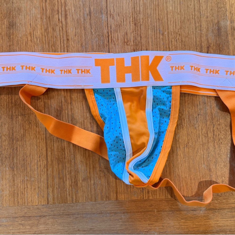 Orange and Blue THK Male Jock